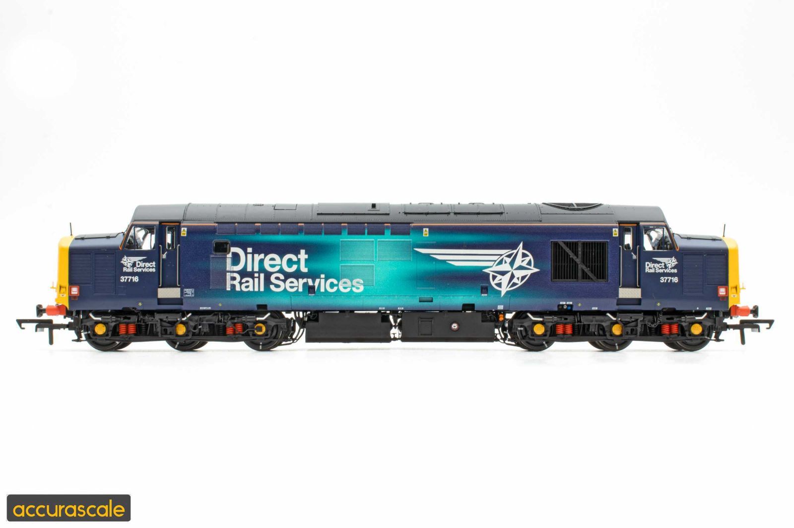 Class 37 - DRS - 37716 - DCC Sound Fitted.