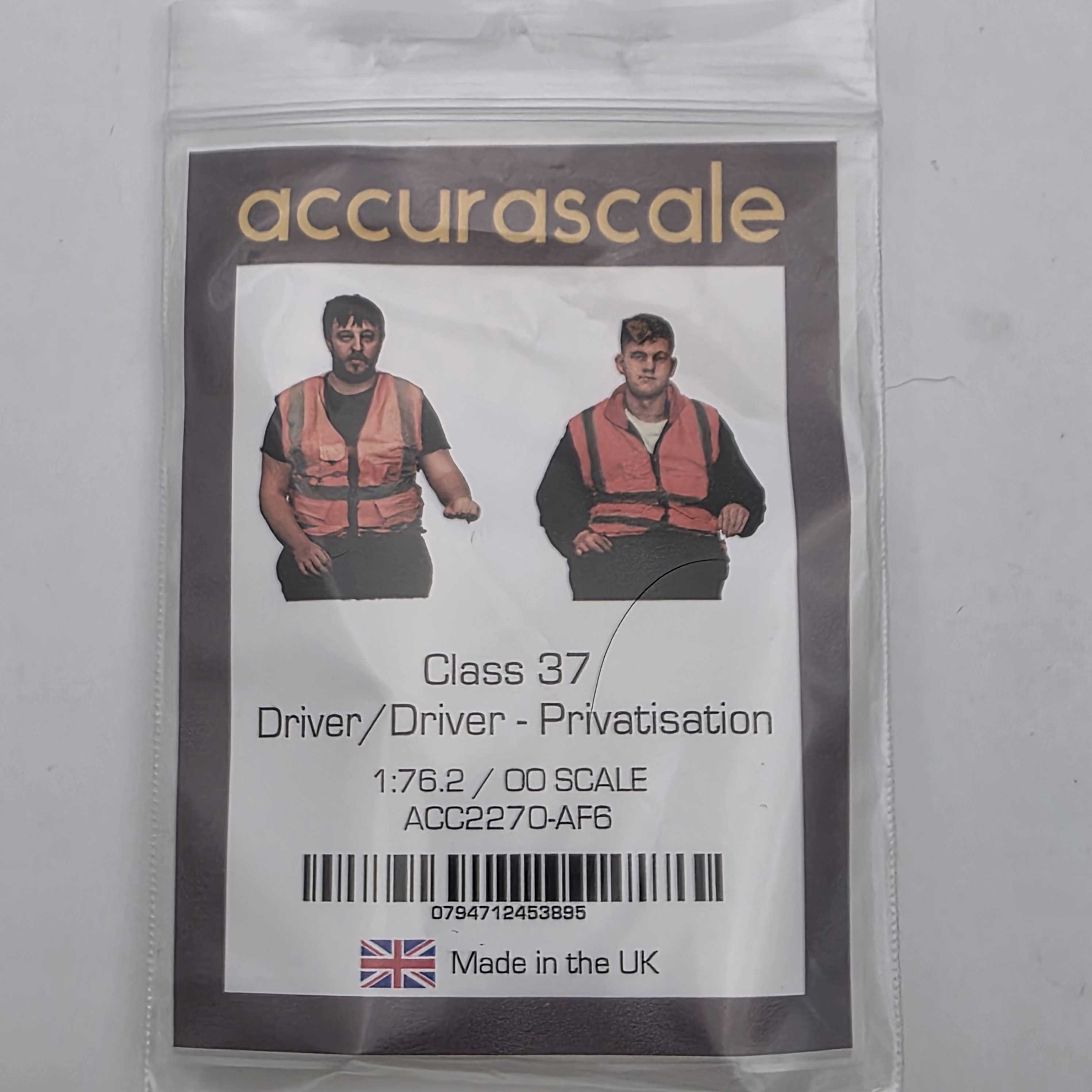 Tripulación de la Clase 37 - Conductor/Conductor - Privatización