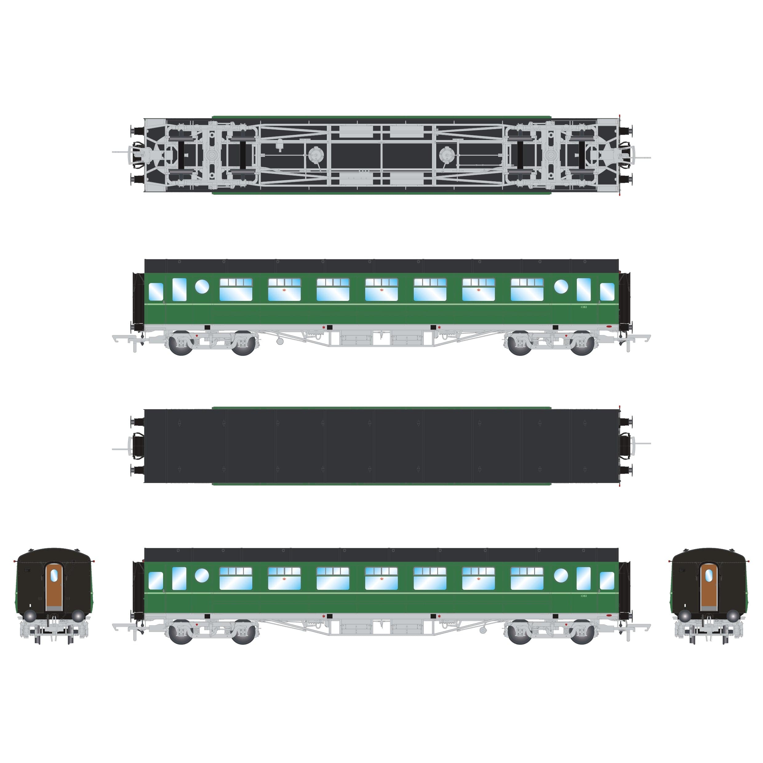 Park Royal D.176 Suburban No. 1383