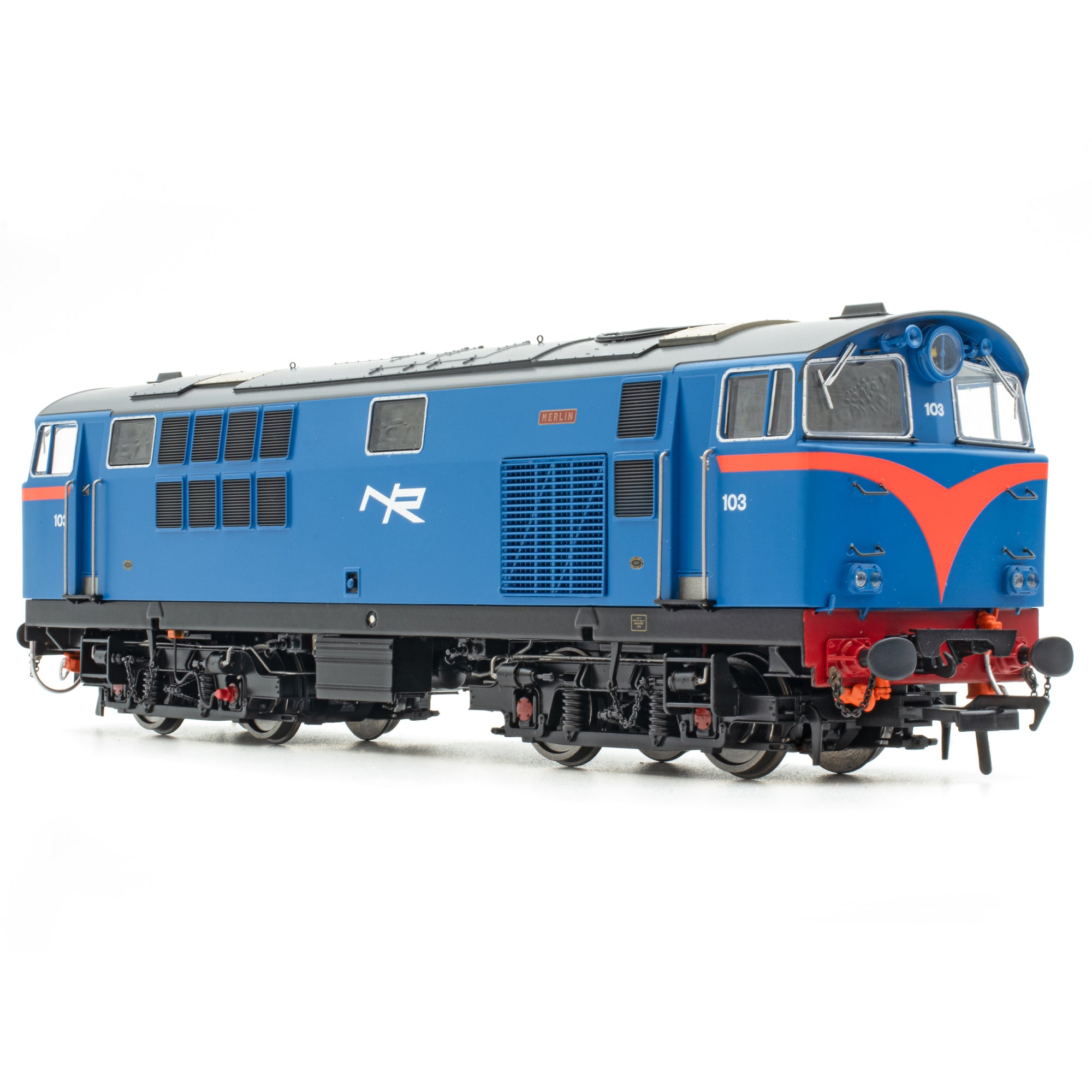 103 'Merlin' NIR Azul, con Arco Rojo - DCC Sound