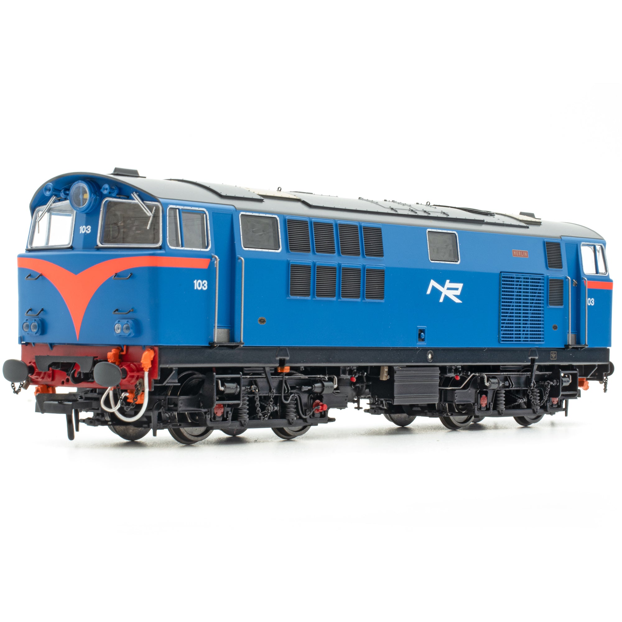 103 'Merlin' NIR Azul, con Arco Rojo - DCC Sound