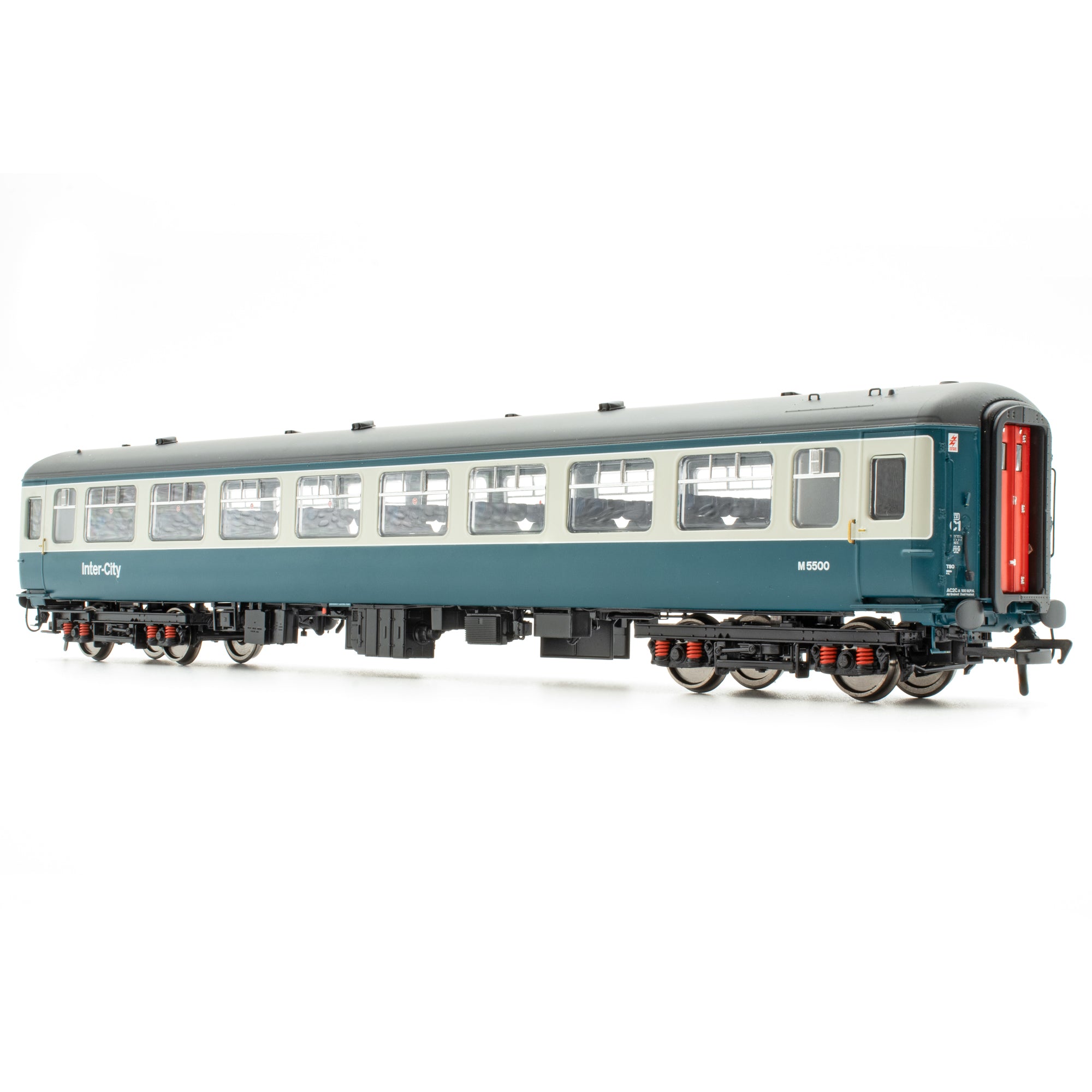 BR Mk.2c (ventana de baño grande) TSO M5500 Azul/Gris con InterCity