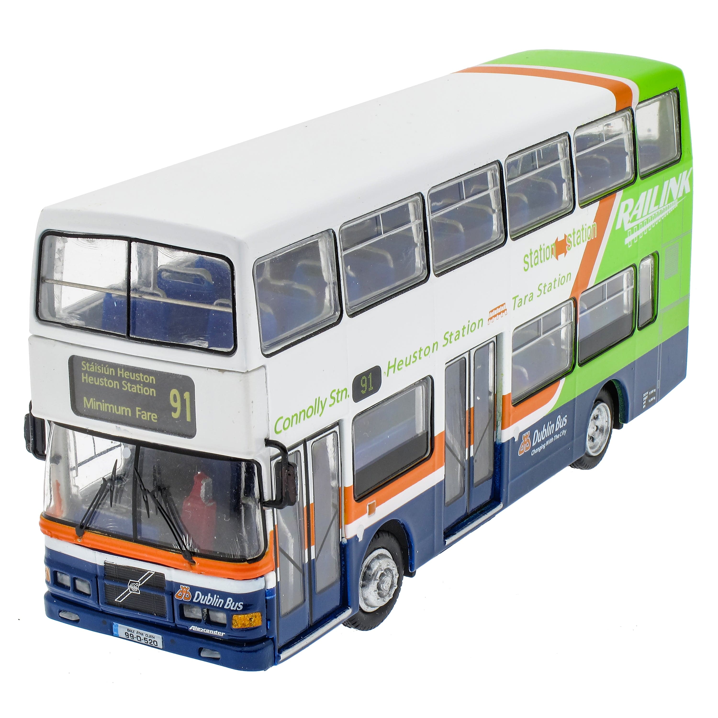 Dublin Bus Rail Link - 91 Heuston Station