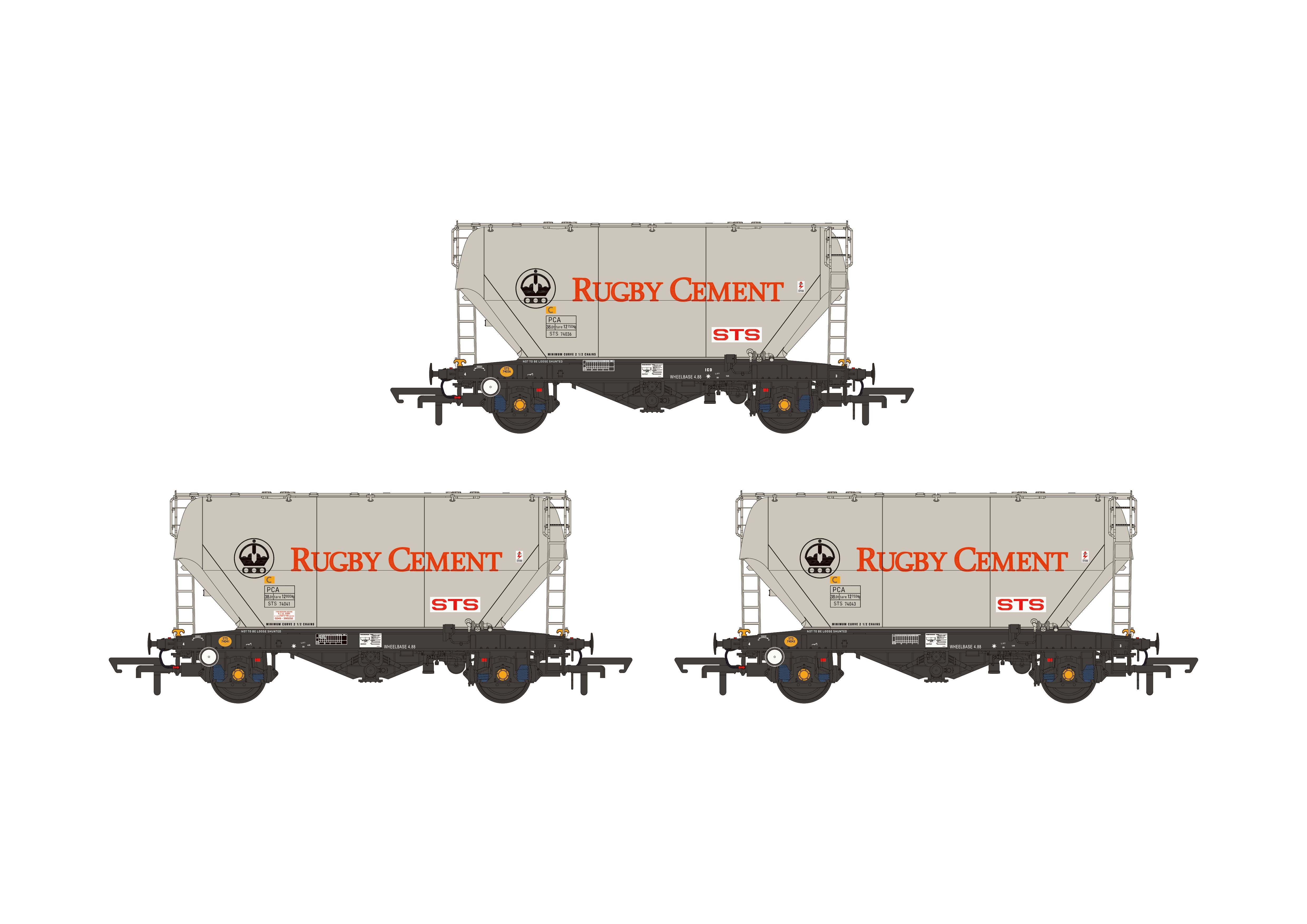 PCA Bulk Cement - Rugby Cement - Pack 8 – Accurascale