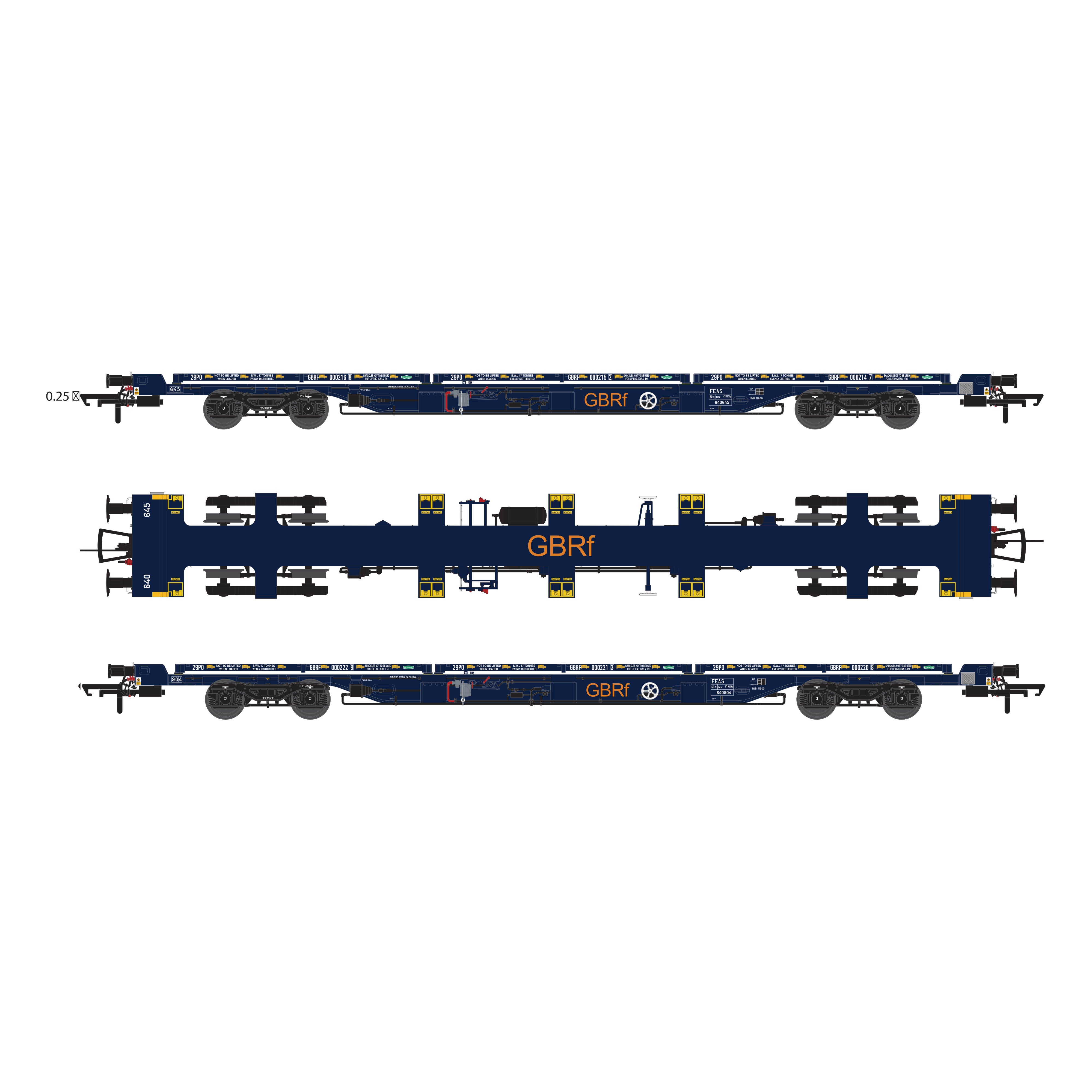 FEA-S GBRf blue w/Salmon modules - Twin Pack 1