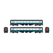 BR Mk.2c (ventana de baño grande) TSO M5500 Azul/Gris con InterCity