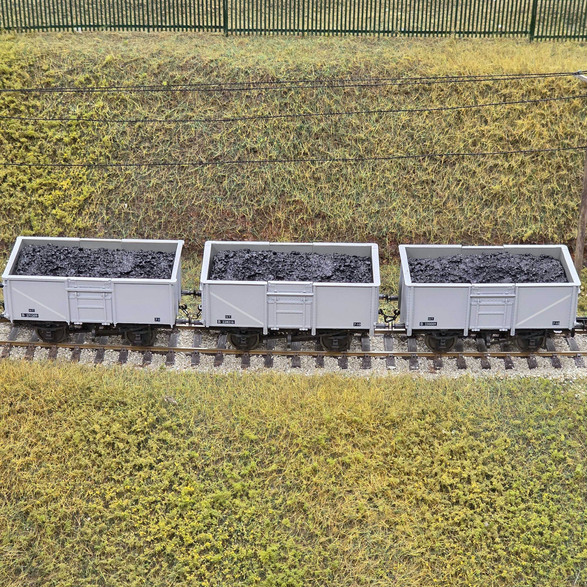 Cargas de 'carbón real' para vagones MDO/V