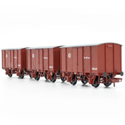 CIE Bulleid H Van - Brown (CIE roundel era) - vacuum fitted - Pack 1