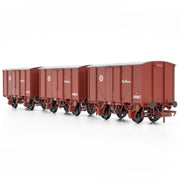 CIE Bulleid H Van - Brown (CIE roundel era) - vacuum fitted - Pack 2