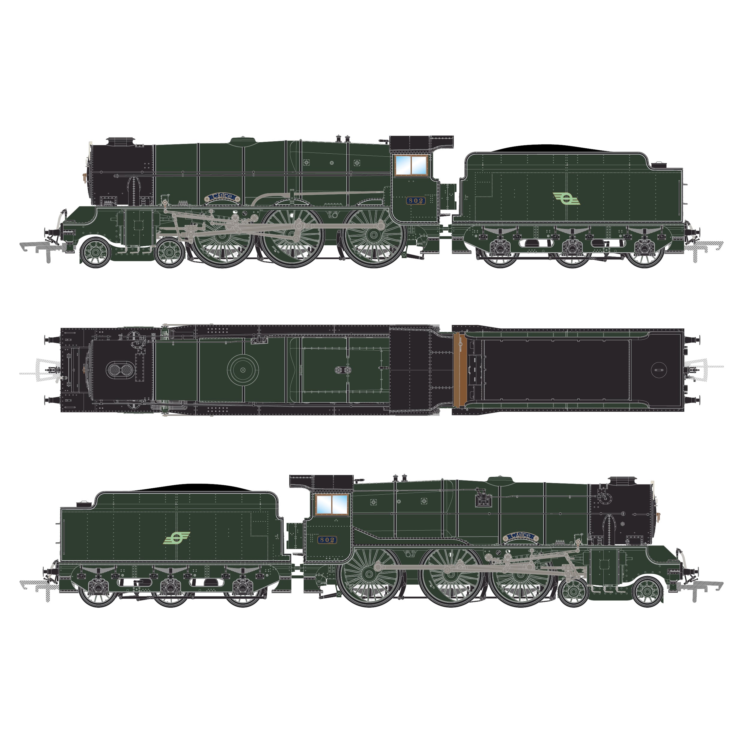 GSR800 - 802 Tailte - CIE (FS) - DCC Sound