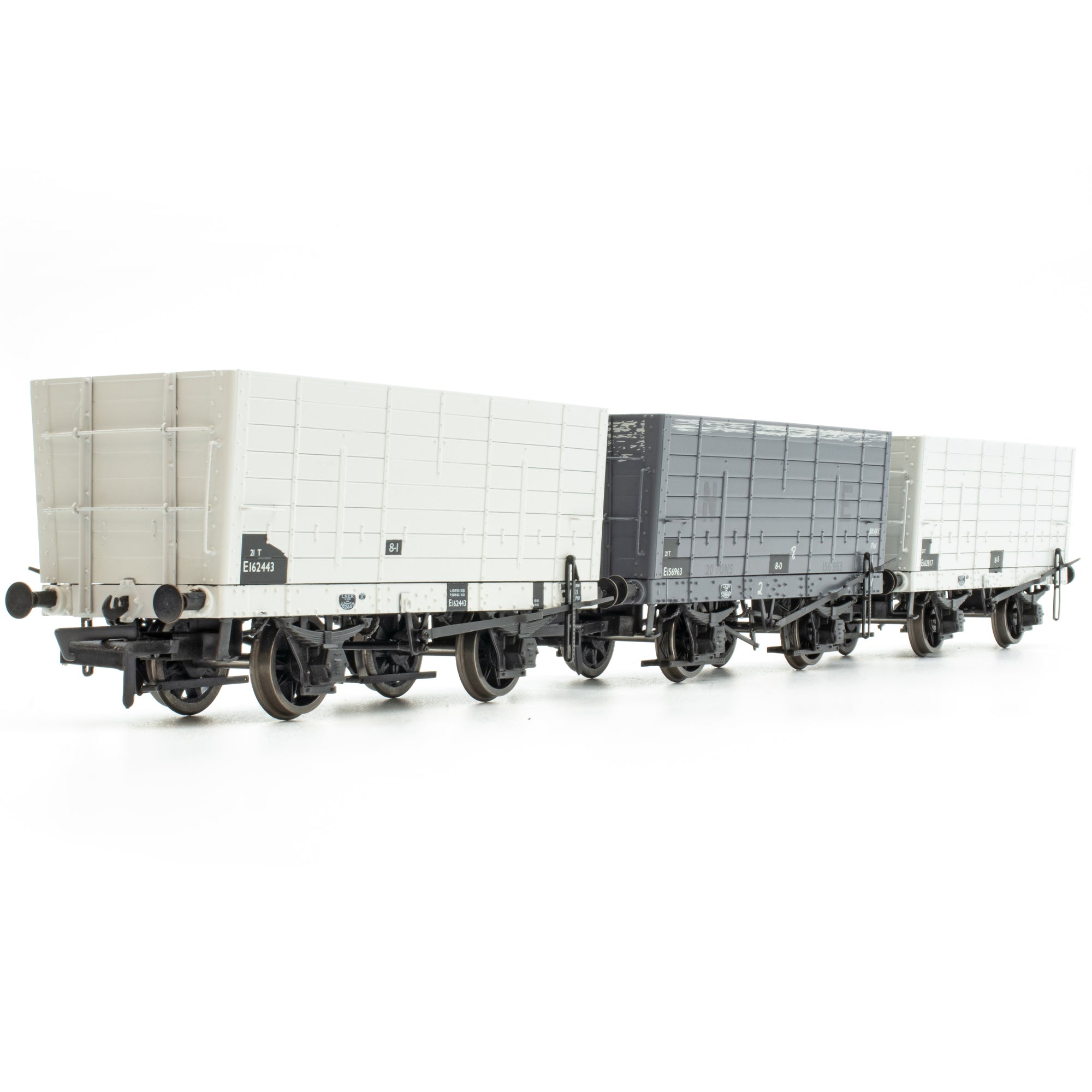 DGM 12 Hopper - BR Grey, with black panels - Triple Pack