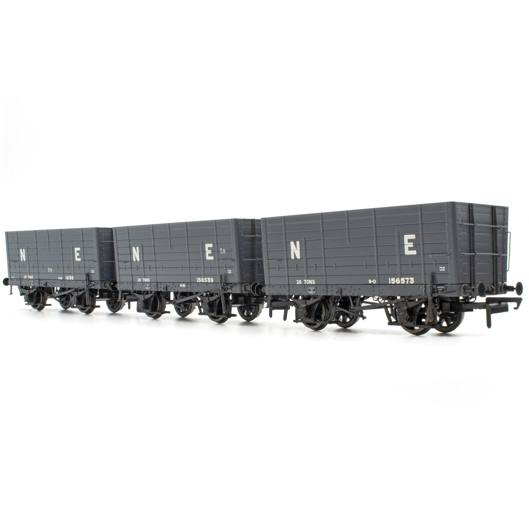 P7 Hopper - LNER Grey - Triple Pack