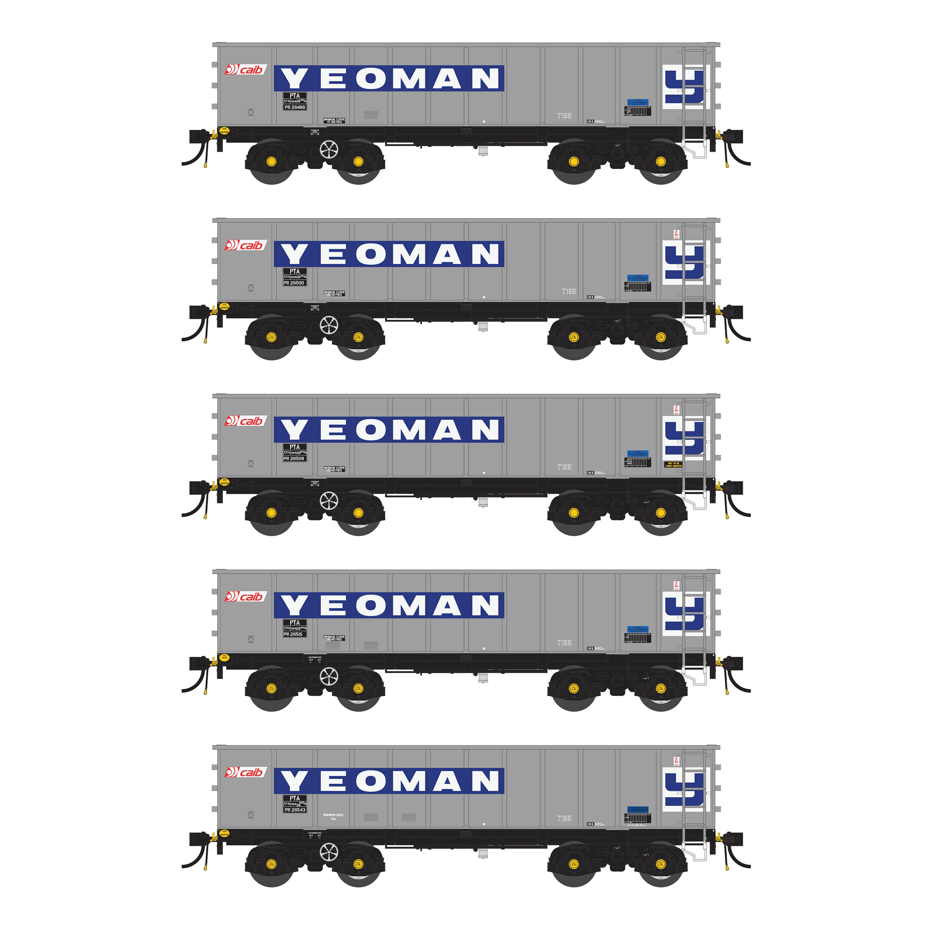 PTA - Foster Yeoman silver (CAIB) - Pack 2 (Inners)