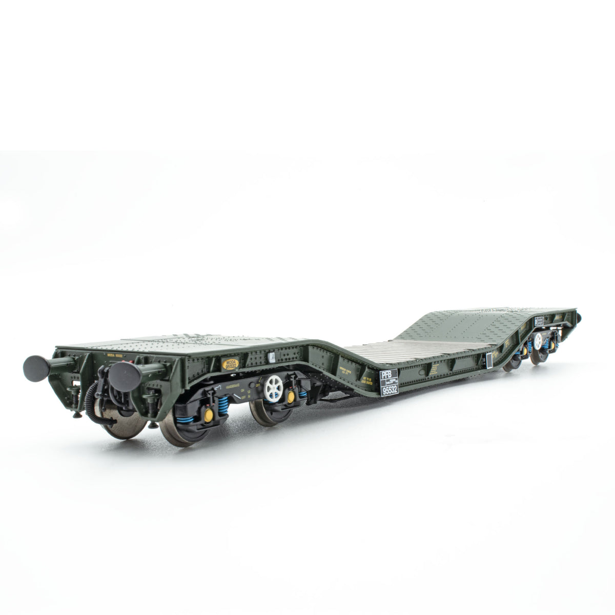 Warwell Vagón militar PFB 'Warwell' de 50 toneladas con bogies GPS Gloucester ...
