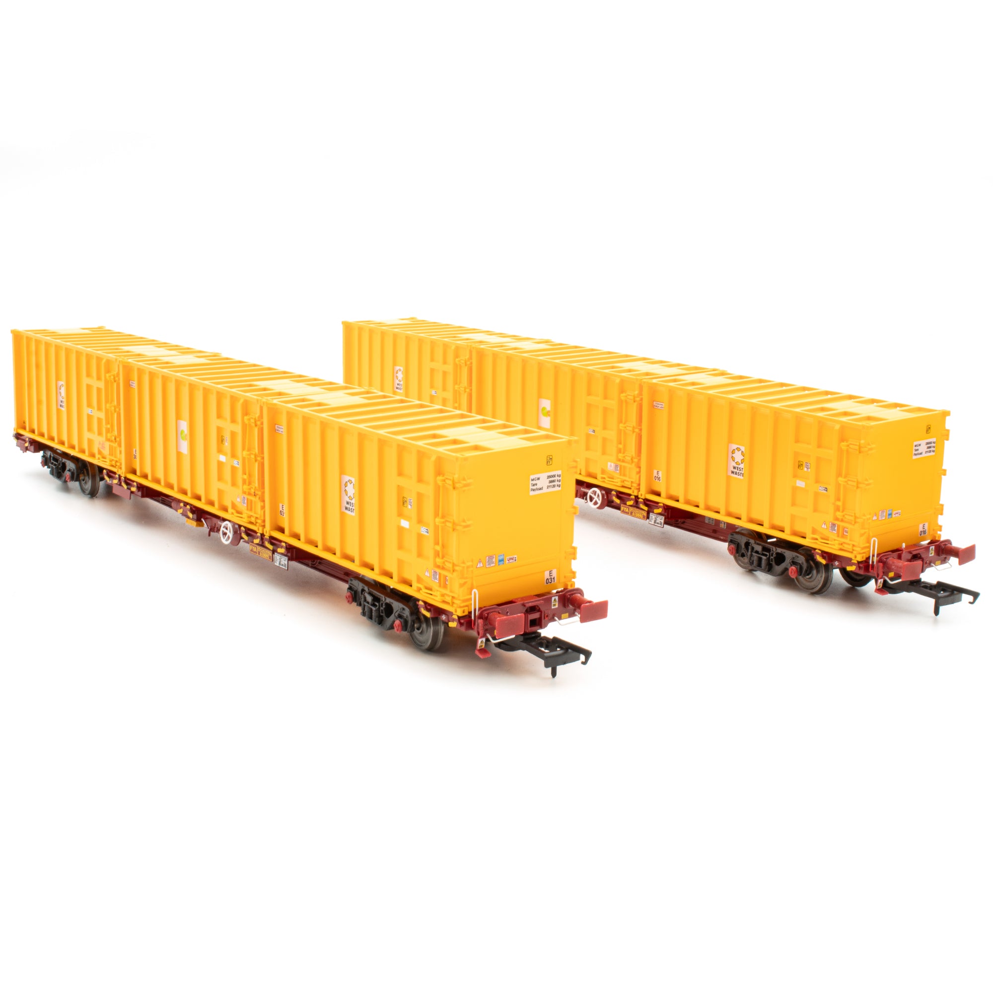 FCA - Recipiente para basura - EWS/West Waste - Paquete A