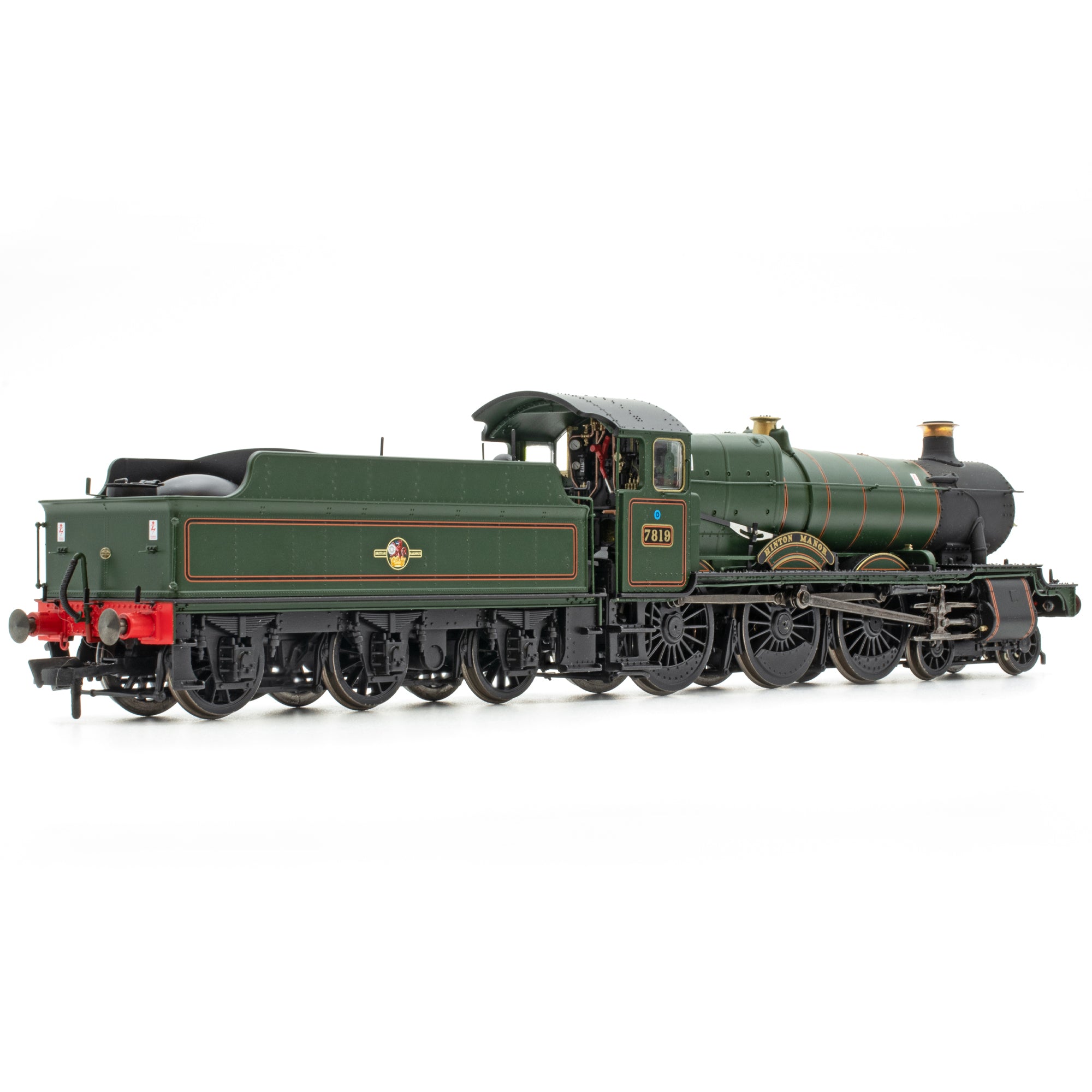 GWR Manor - 7819 Hinton Manor 'Bulled Up' BR lined green with late crest - DCC Sound