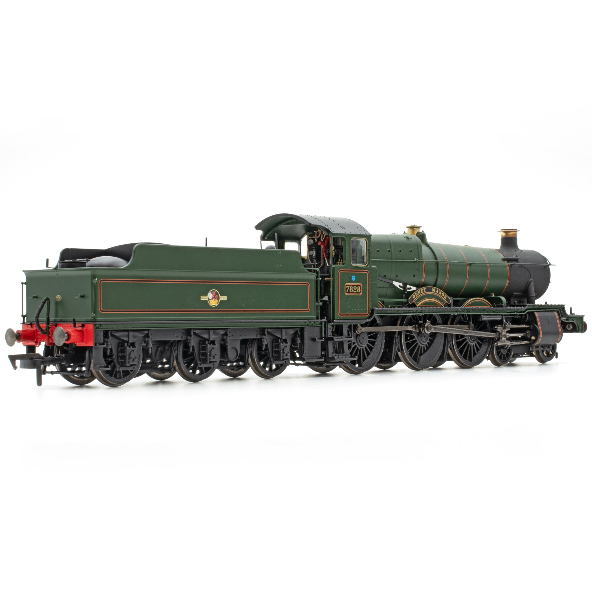 GWR Manor - 7828 Odney Manor BR lined green with late crest - DCC Sound