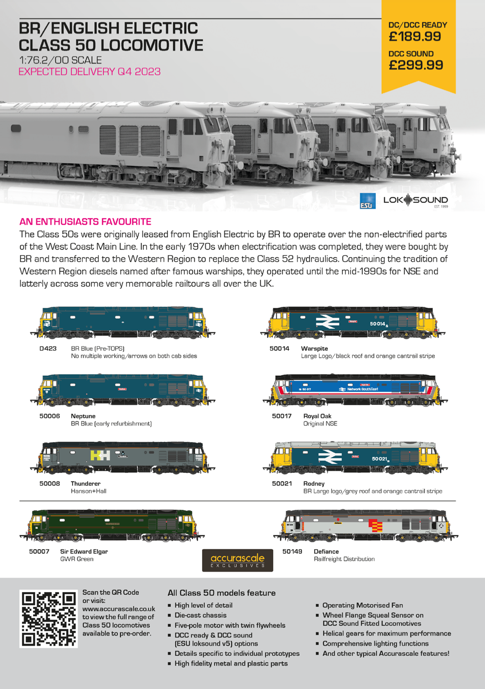 Accurascale Catalogue (Quarterly)